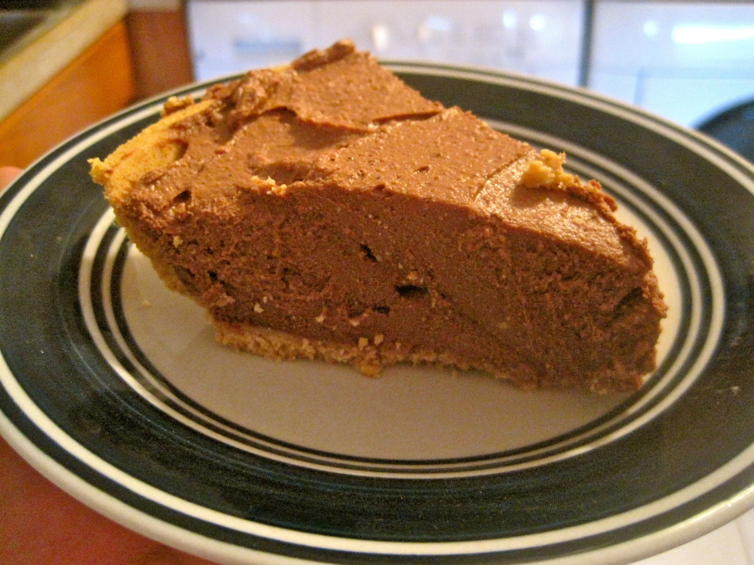 Vegan Chocolate Mousse Pie