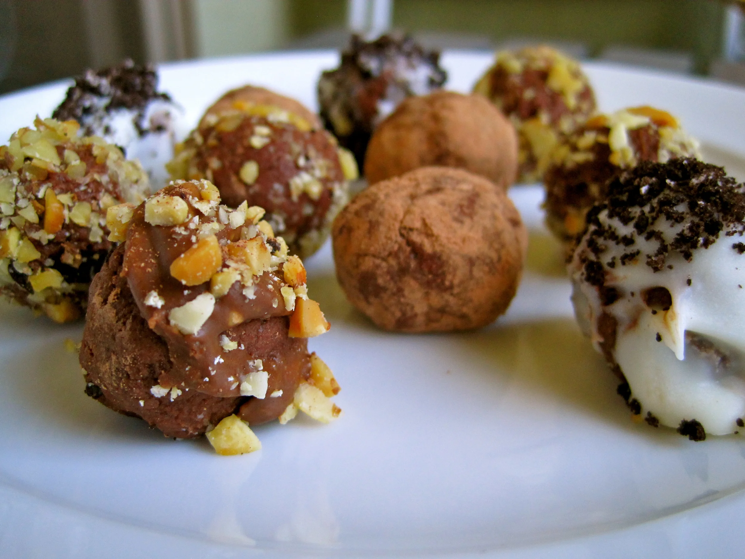 Chocolate Cheesecake Truffles