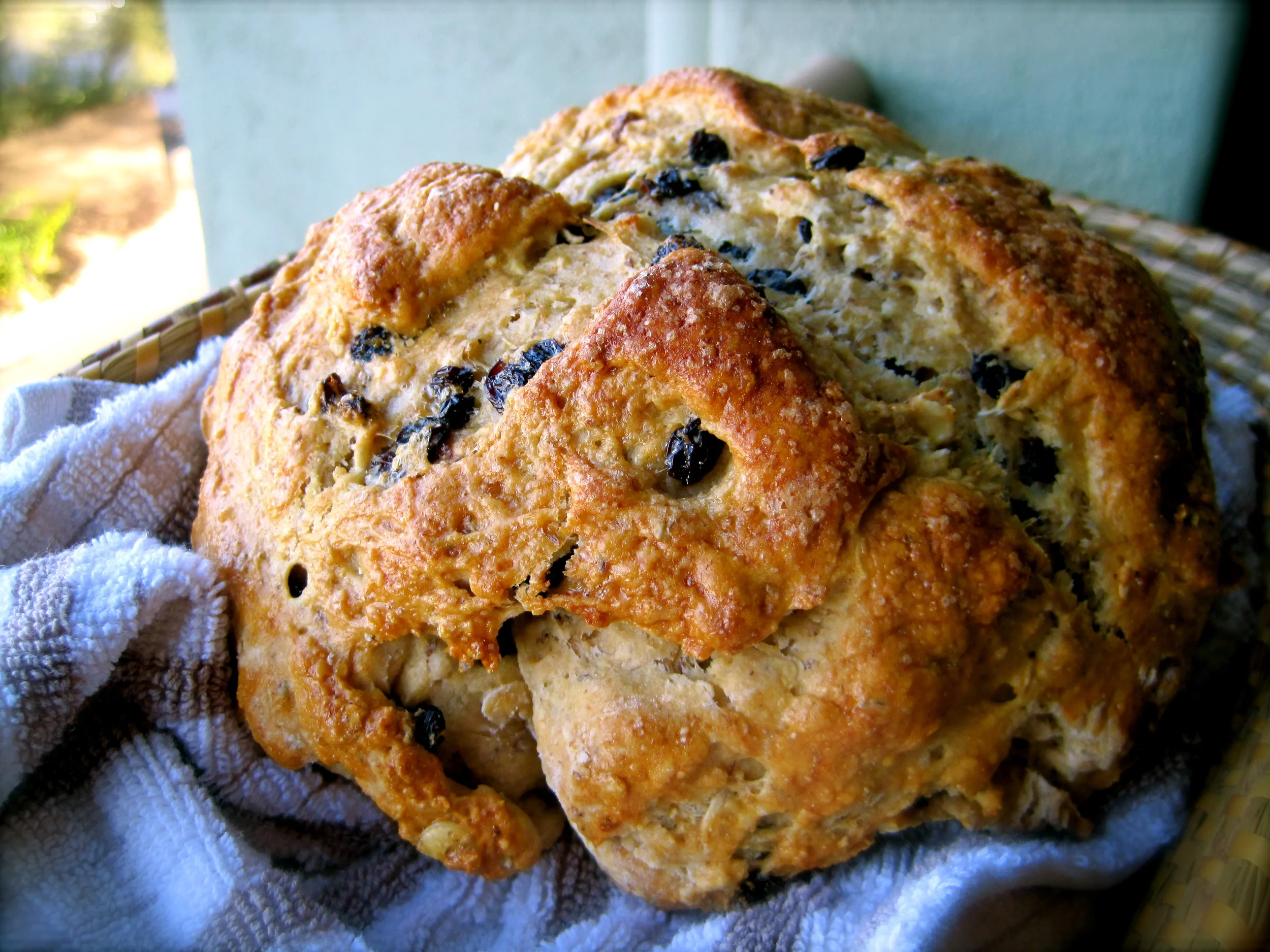 Browned Butter Irish Soda Bread with Currants