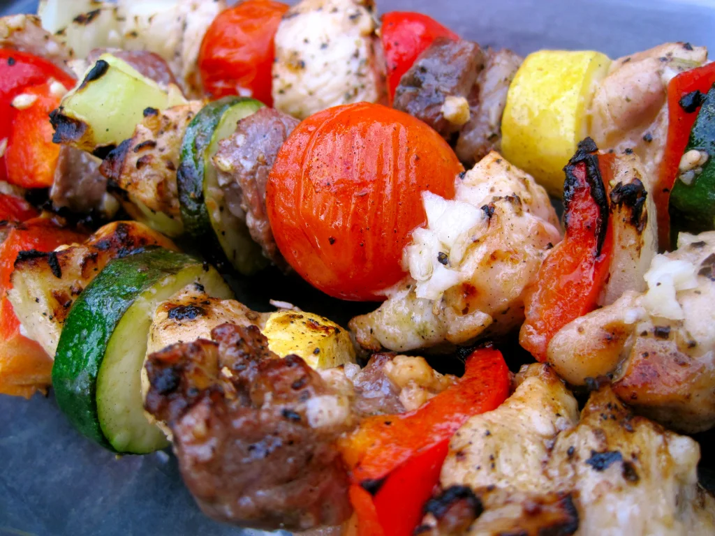 Grilled loveliness... Shish Kabobs