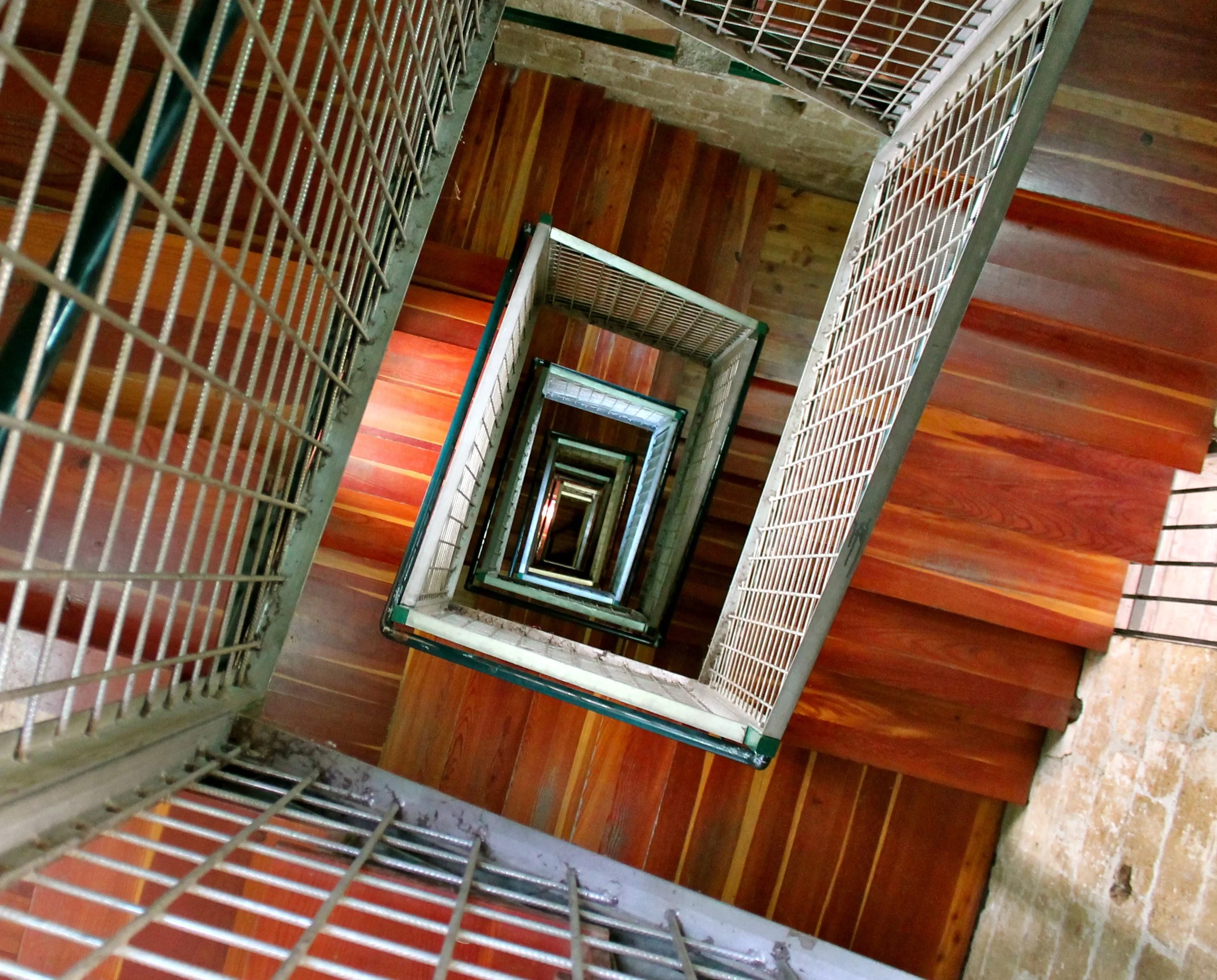 This is a picture I took inside the Torre del Moro in Orvieto, IT. Sometimes climbing stairs feels like this... 