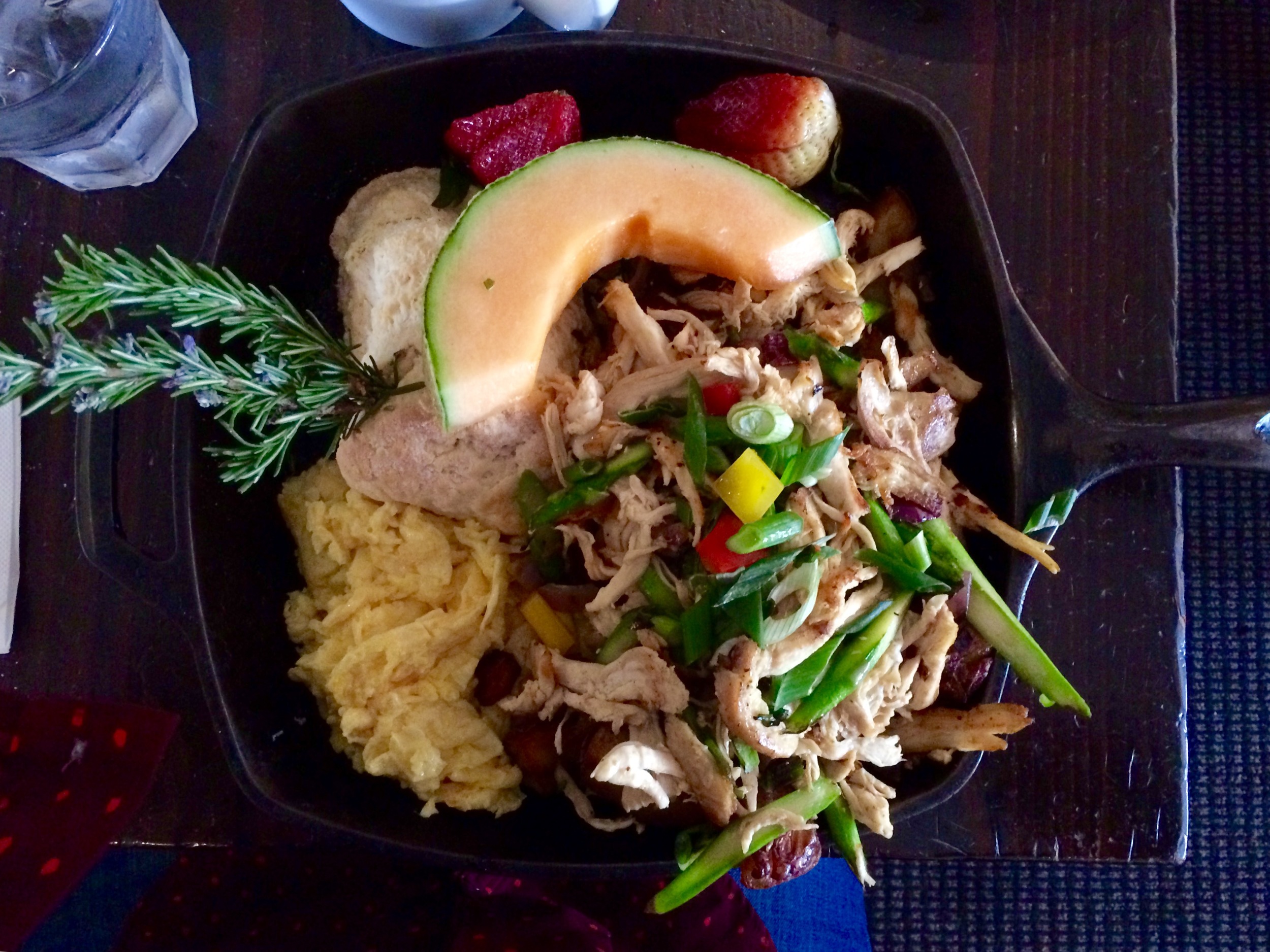 Hash House a go go's roasted chicken hash
