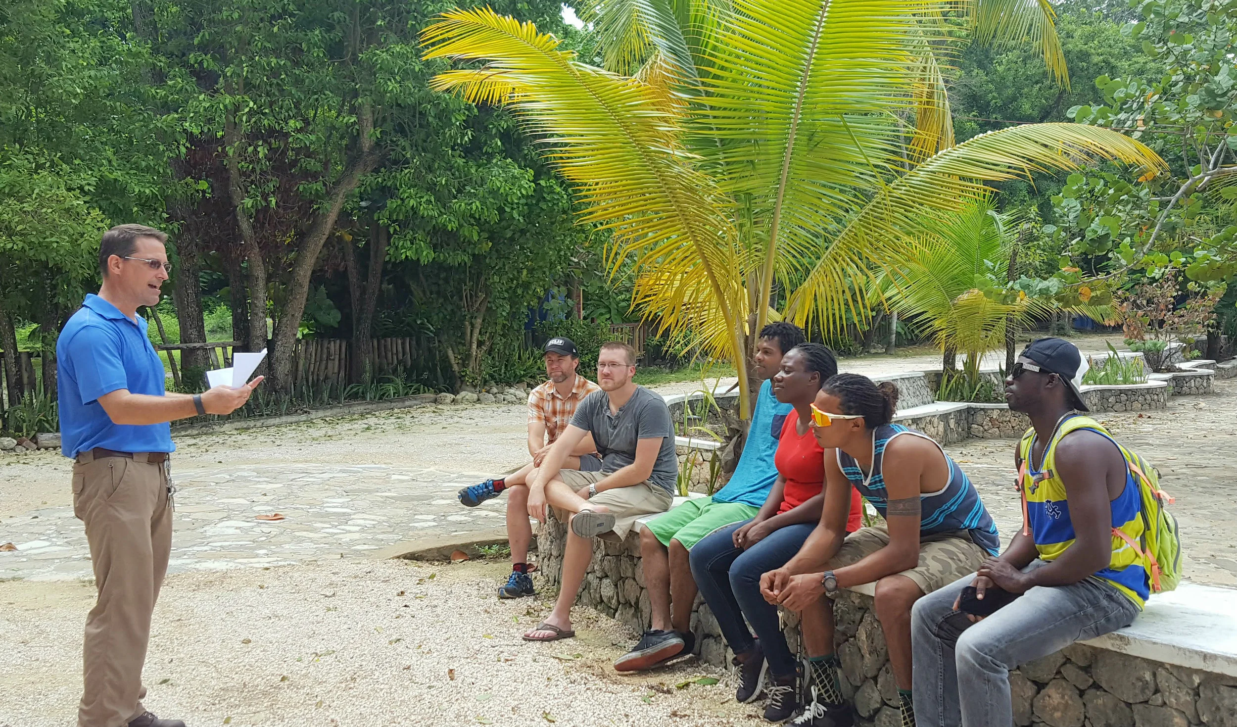 Introductions by Jonathan Gosse, Executive Director of the Oracabessa Foundation. He helped create the Two Wheels, One Love program in 2015, which aims at fostering young cyclists by building community around BMX competition, cooperation and love for the sport.