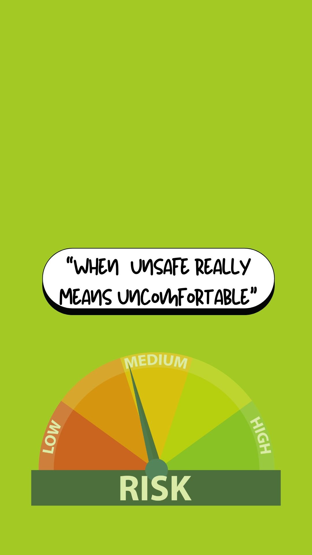 When “Unsafe” Really Means “Uncomfortable”