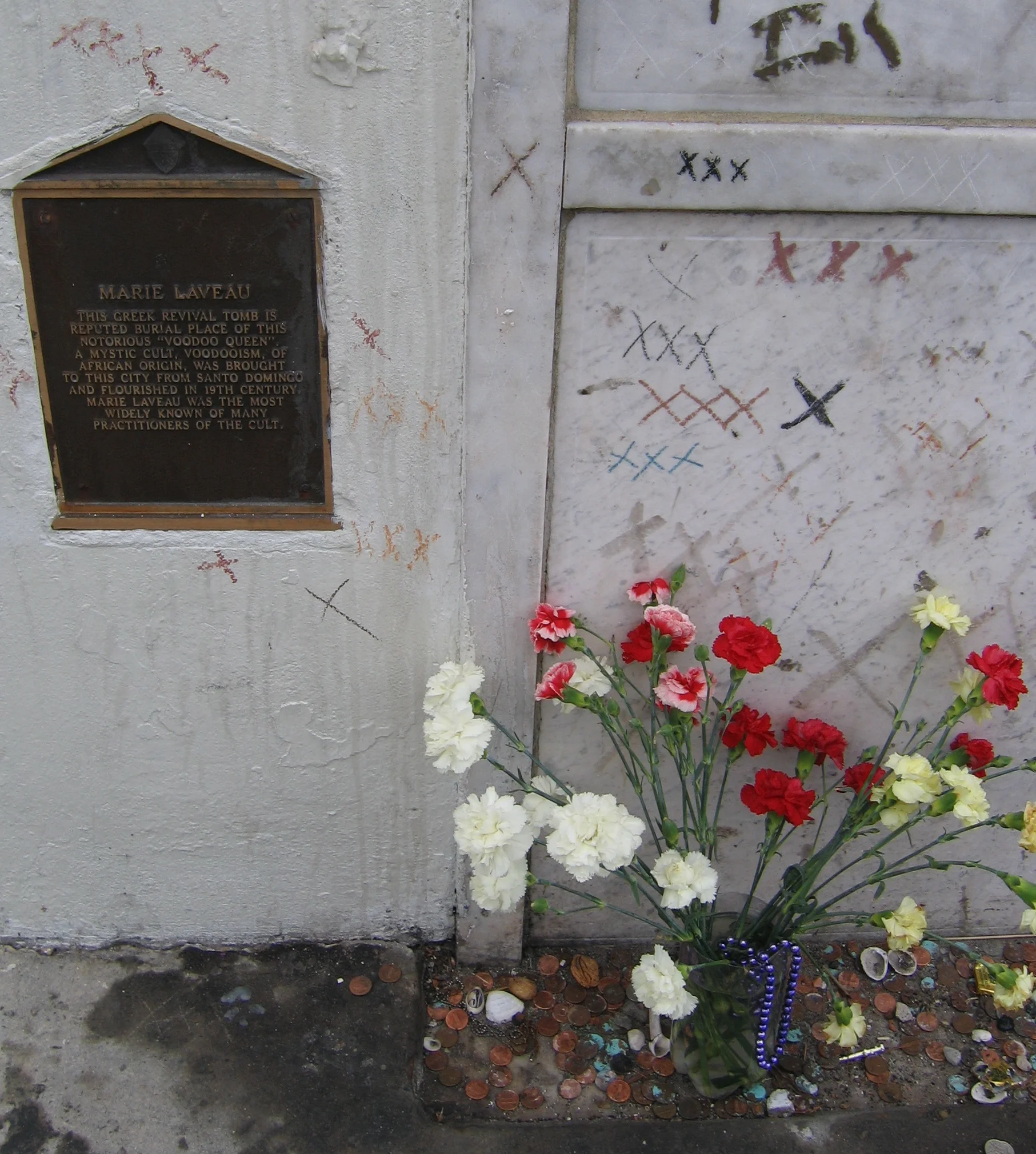 Marie Laveau's tomb