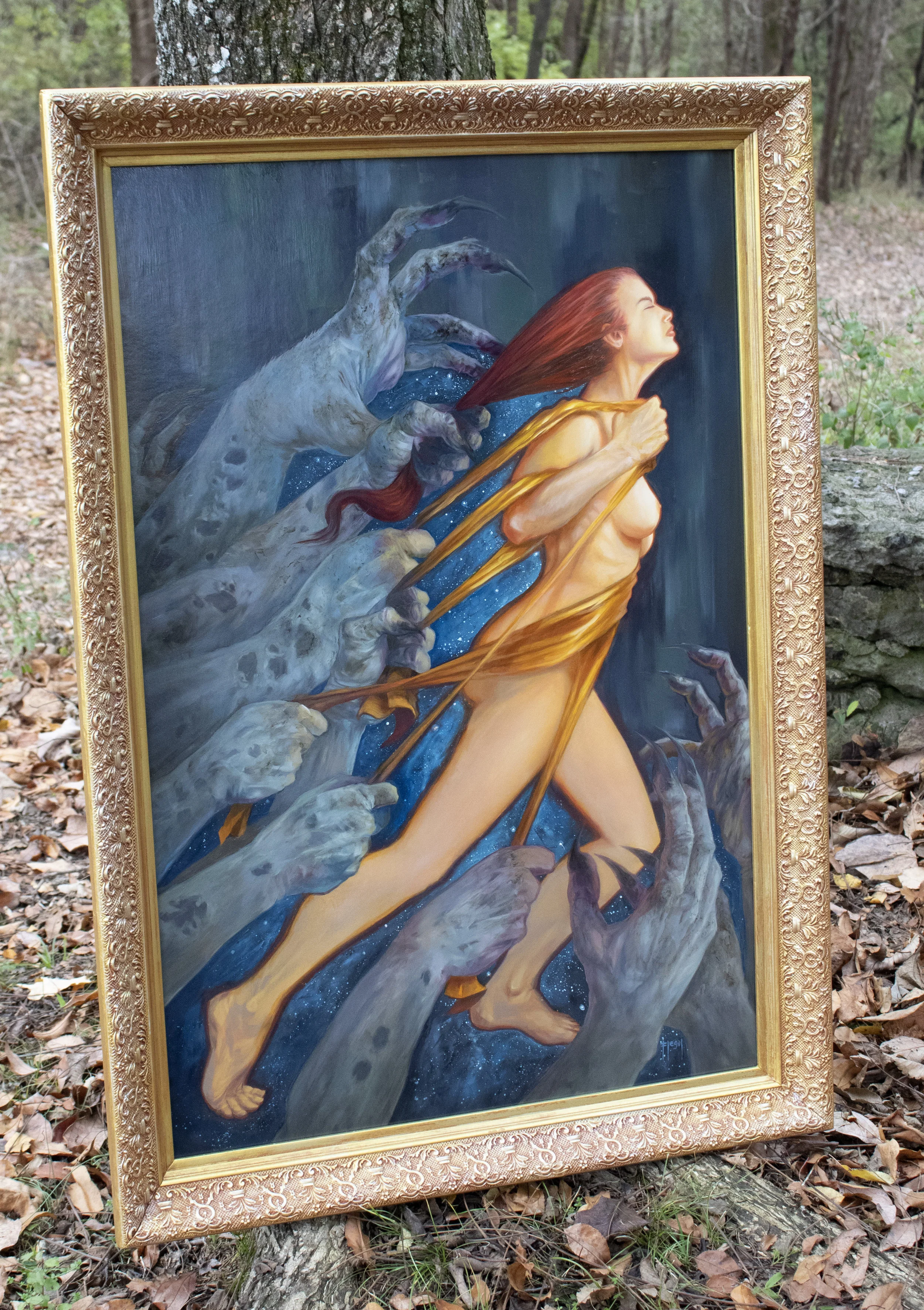 Freya Resists (Original Oil Painting)