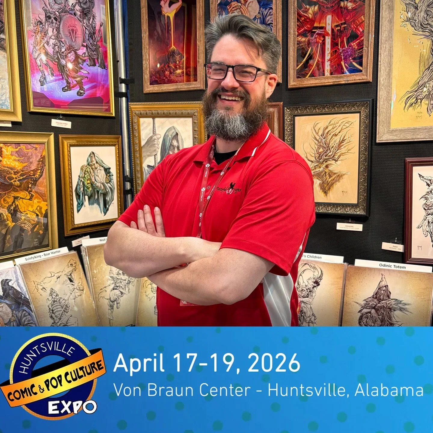 Ready for #huntsvillepopculturecomicexpo 
Hope to see you there!