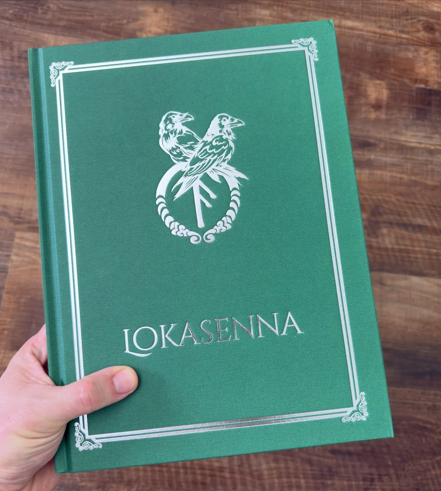 Got to hold one of these new books in my hand. Last phase of this project. The books are real!!!