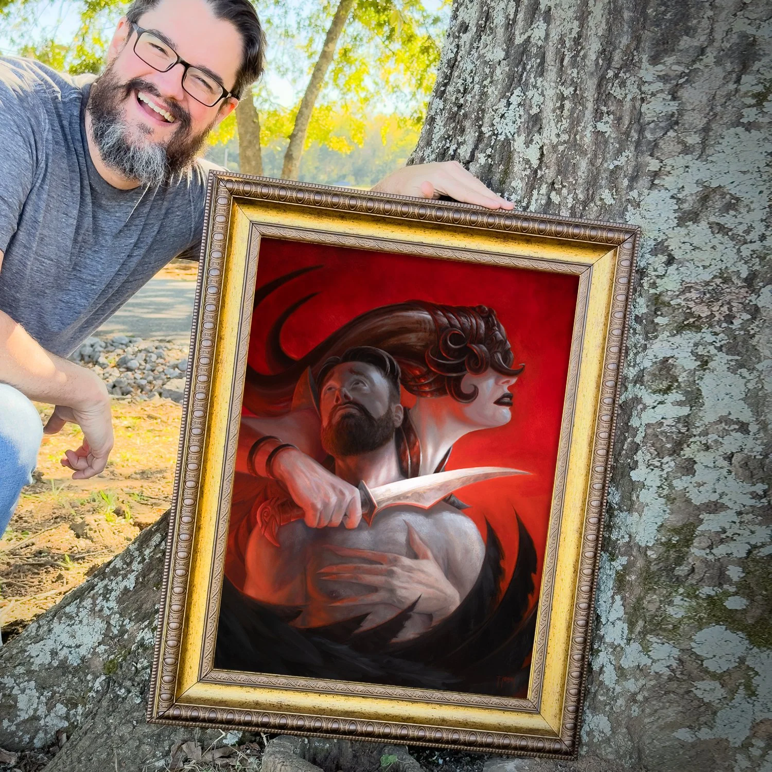ChooserOfSlain_PaintingPhoto_withSam.jpg