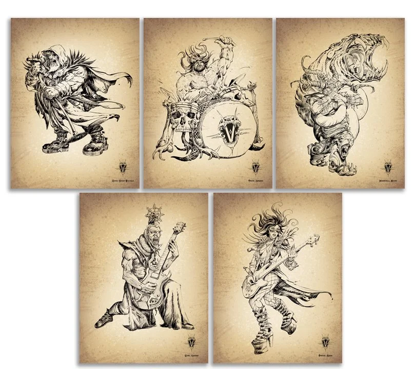 Viking Gods of Metal (Holiday Bundle 3)