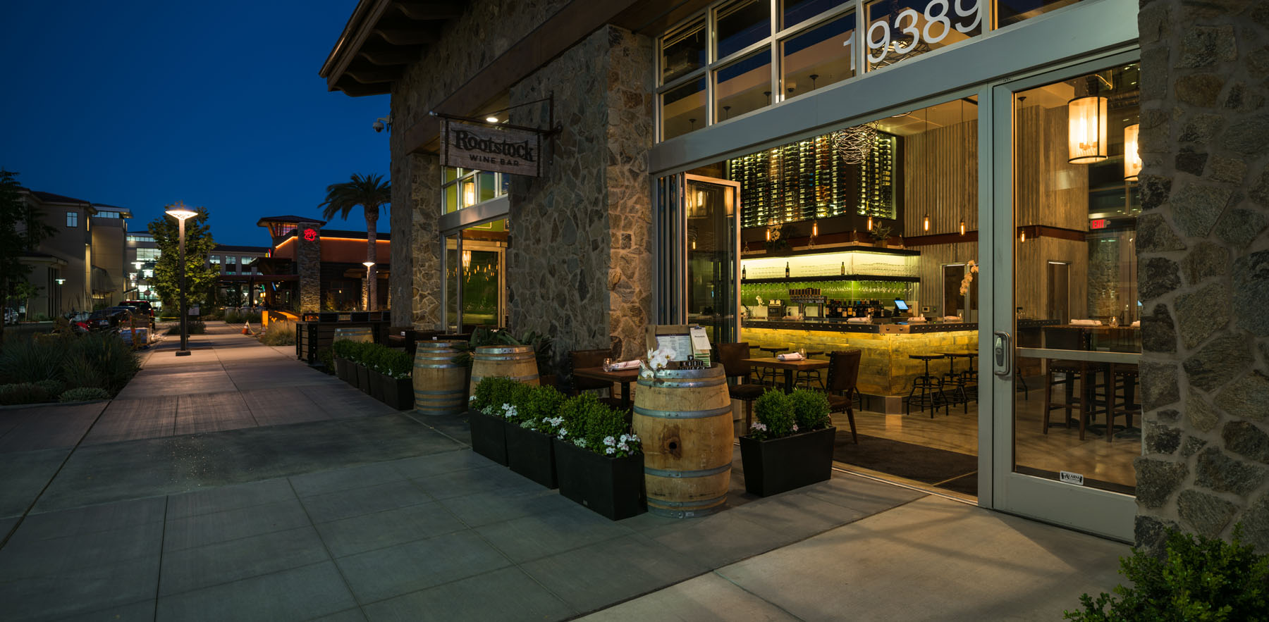Cupertino Architecture Interior / Exterior Photography at Night - by Bay Area commercial photographer Chris Schmauch