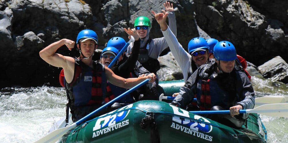 white water rafting company california