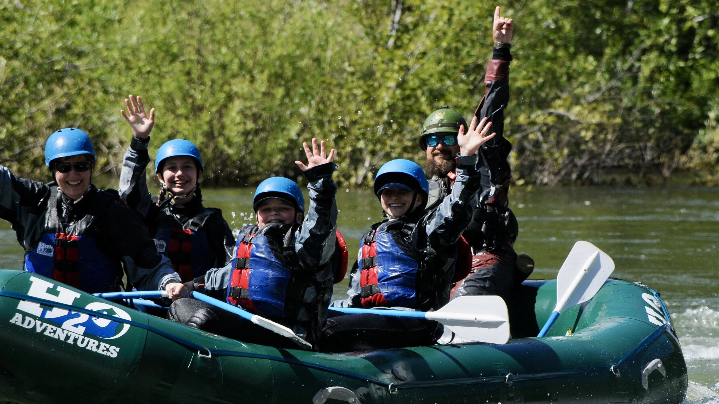 Taking your family on a whitewater rafting trip