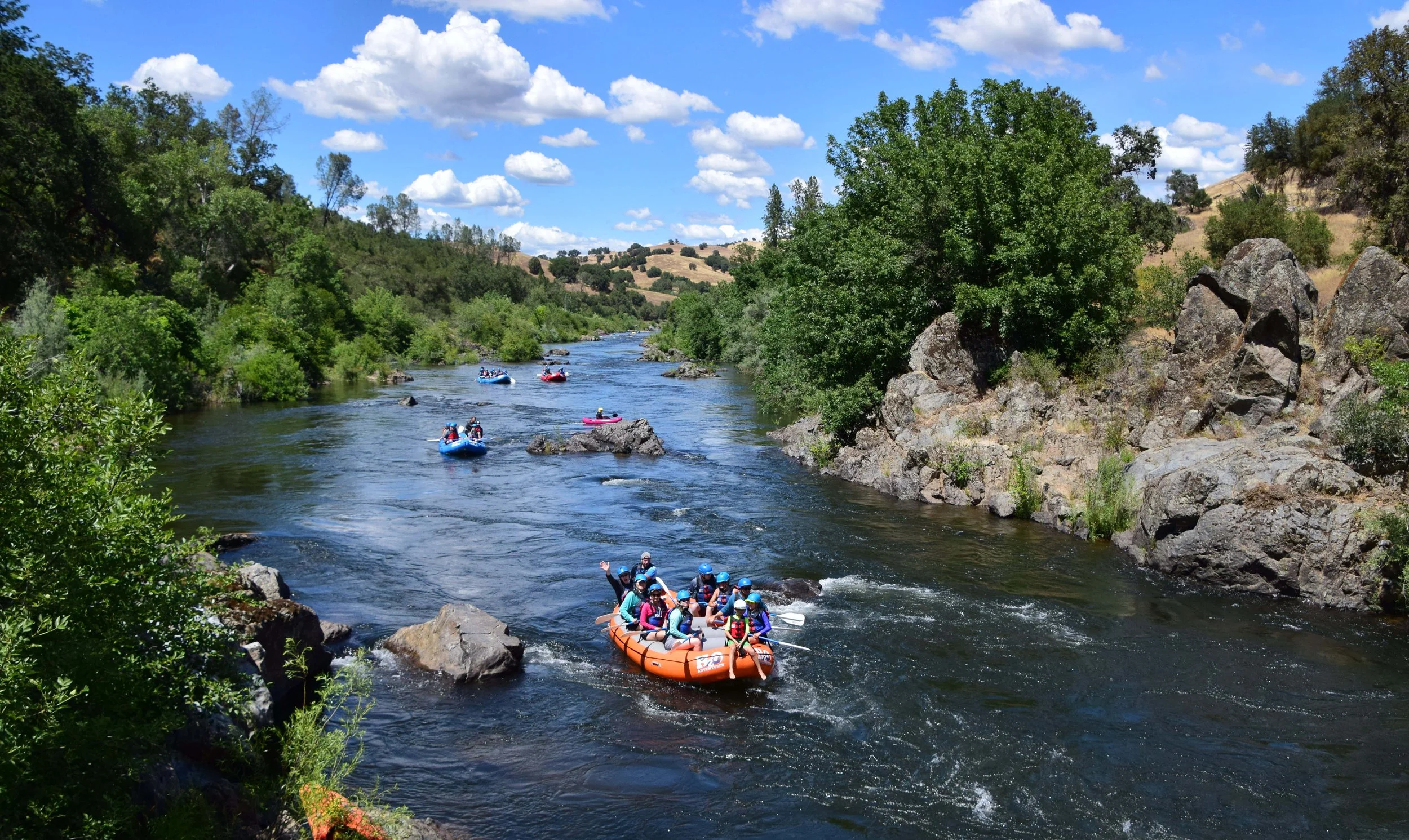 White Water River Rafting in California | H2O Adventures