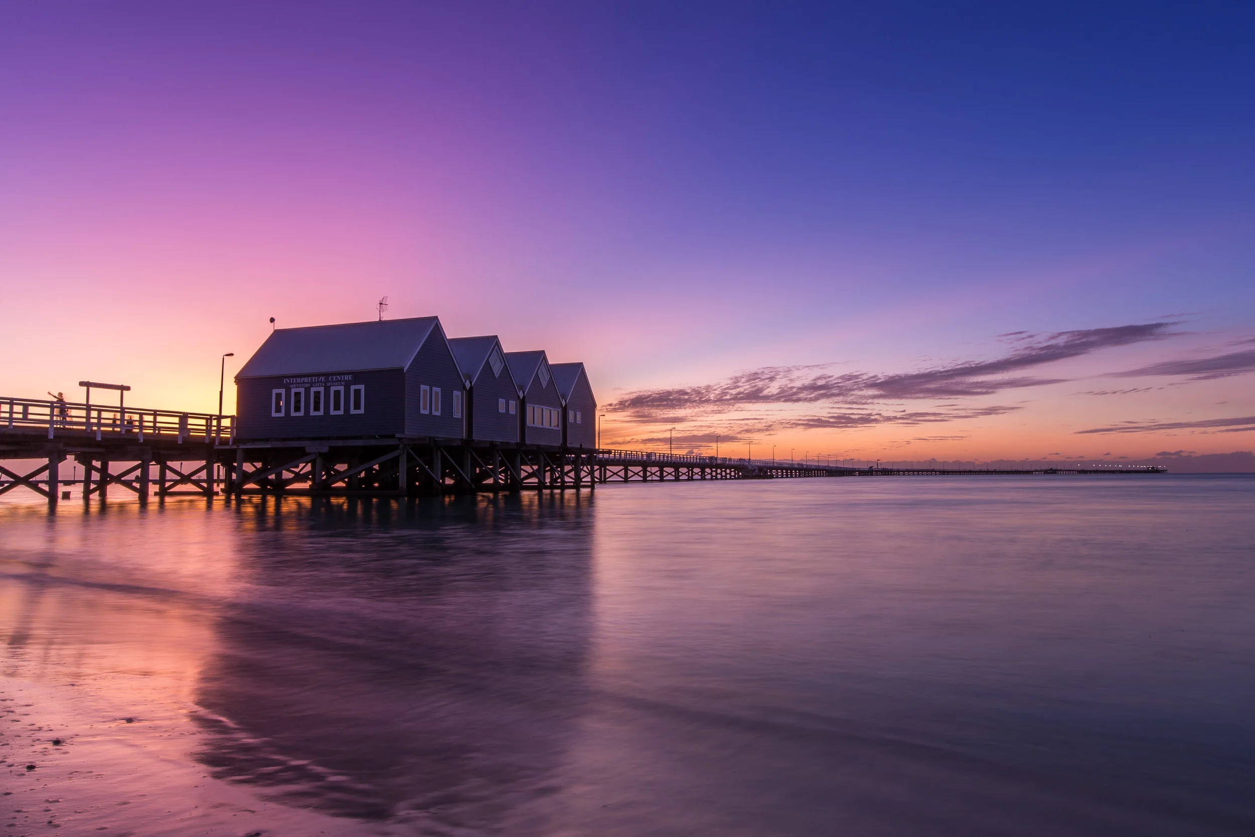 Busselton Jetty Glow - Western Australia