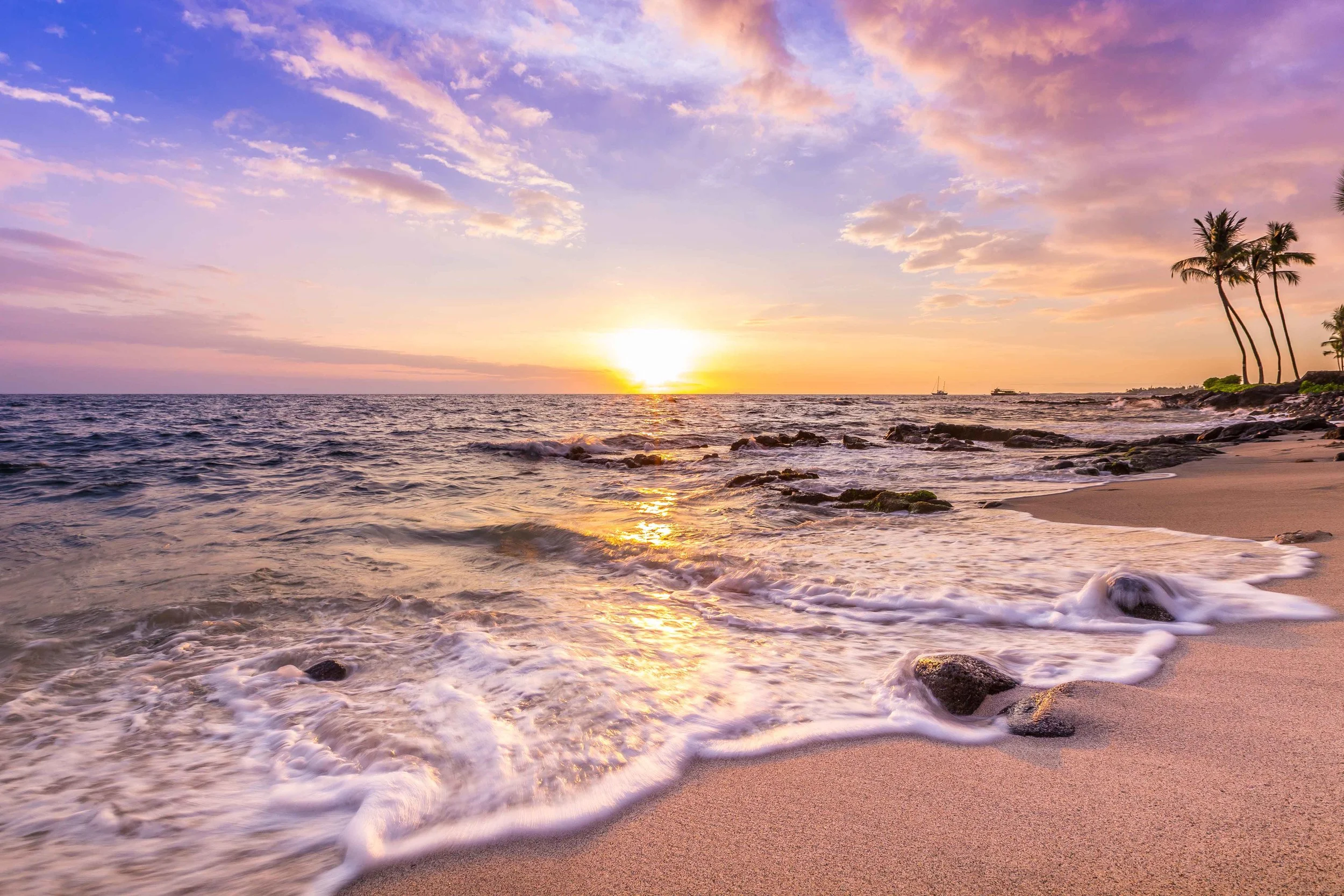 Kona sunset - Hawaii