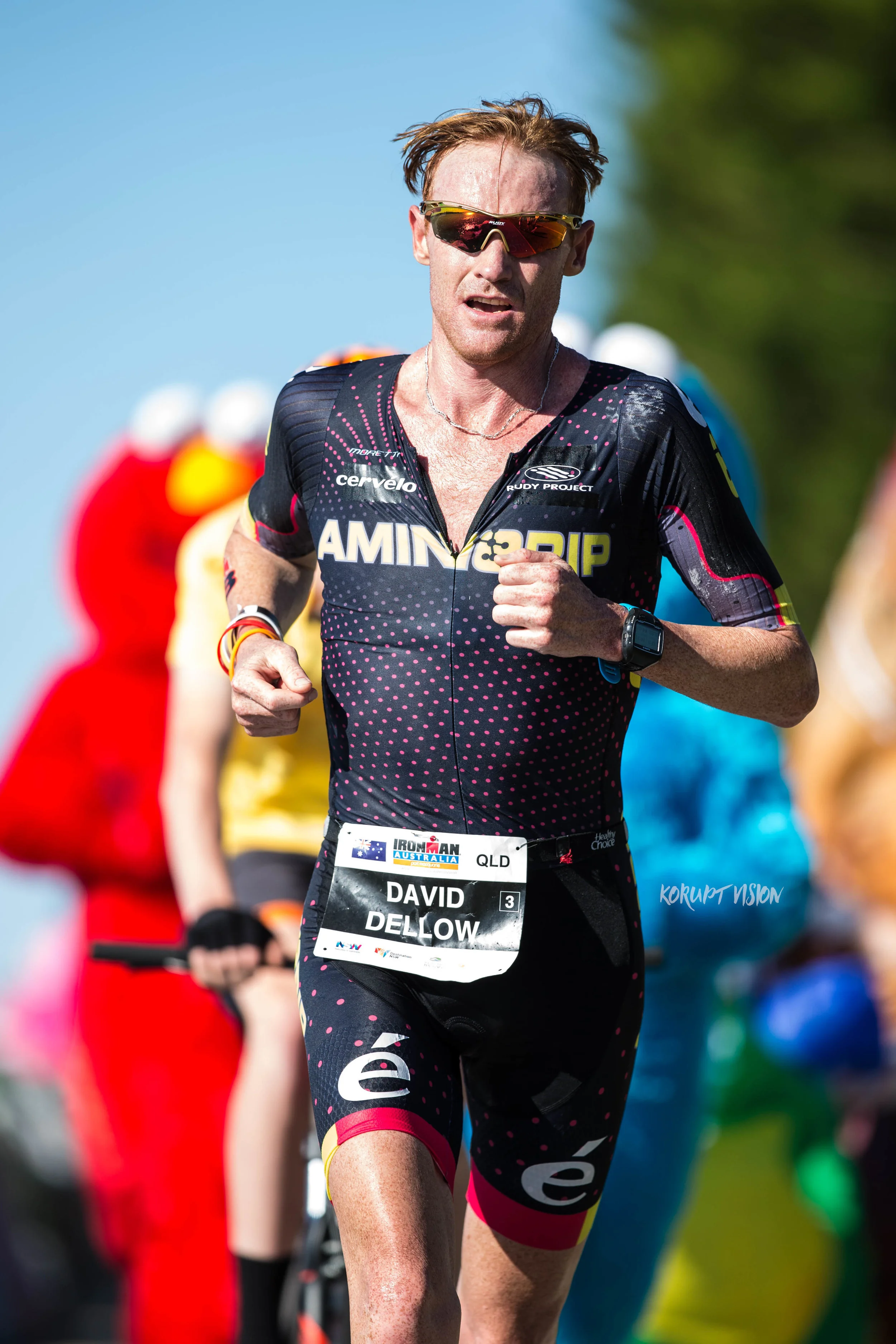 Dave Dellow was to strong on the marathon.