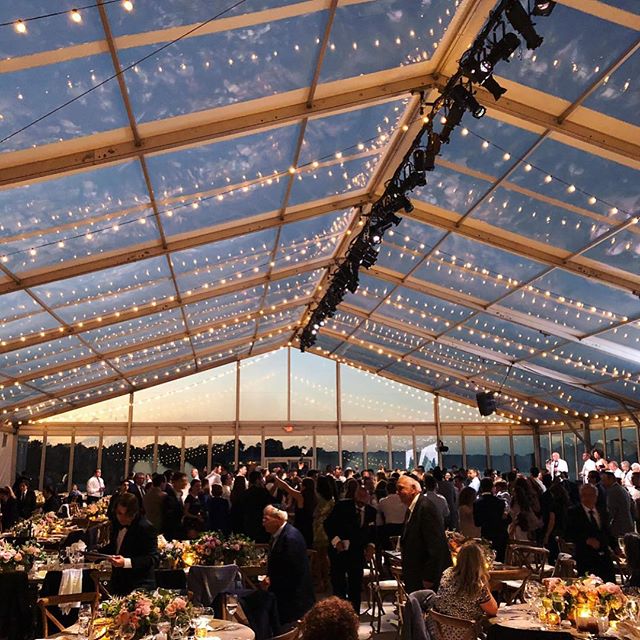 { Winding down summer with a truly beautiful Westhampton wedding } lighting || sound || tenting: @starrtent || entertainment: @valientertainment || decor: @swoop_ny || catering: @foremostramcaterers || RG: @starrtent
