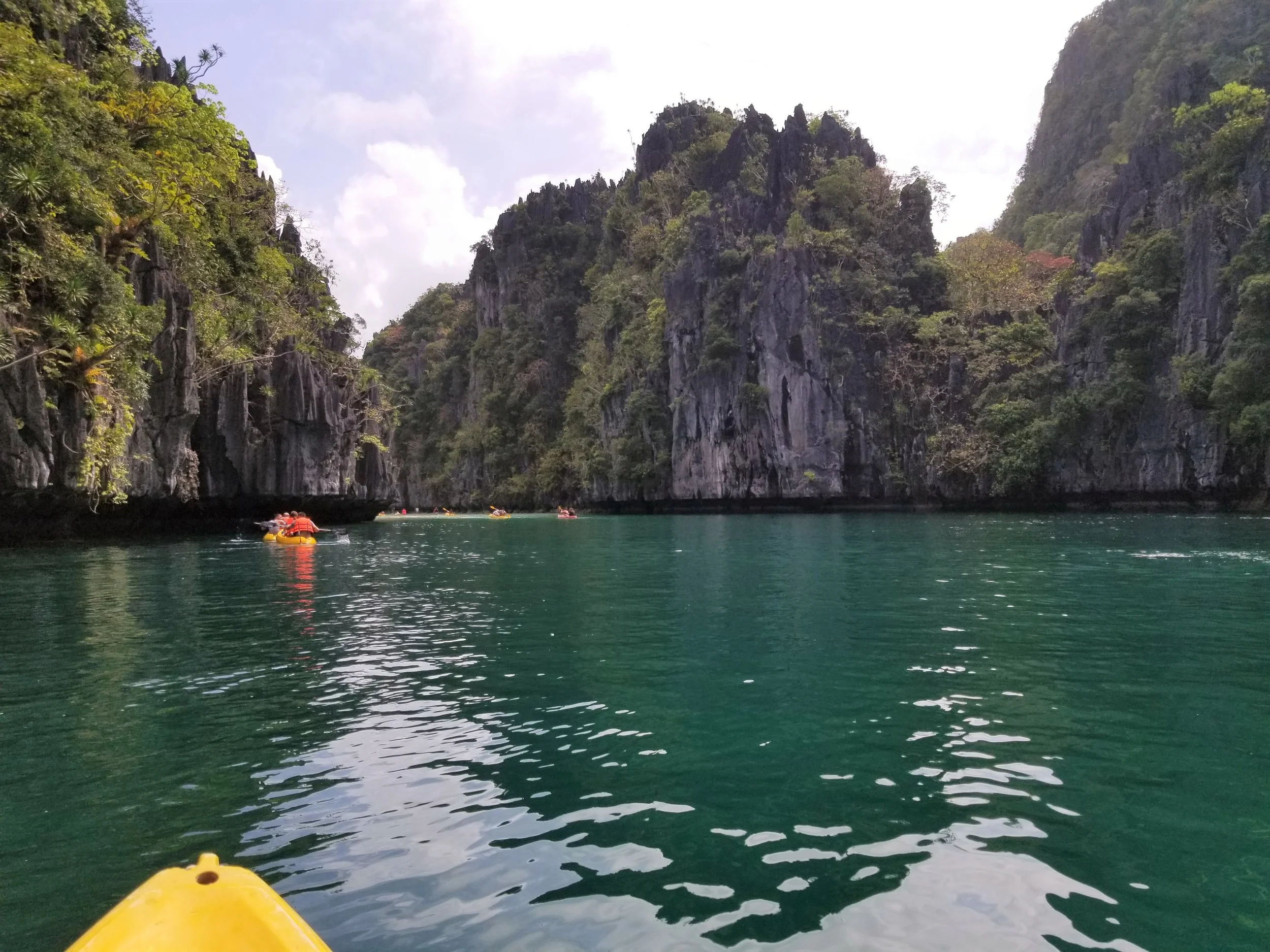 The Big Lagoon at El Nido, Palawan, Philippines, January 5, 2018