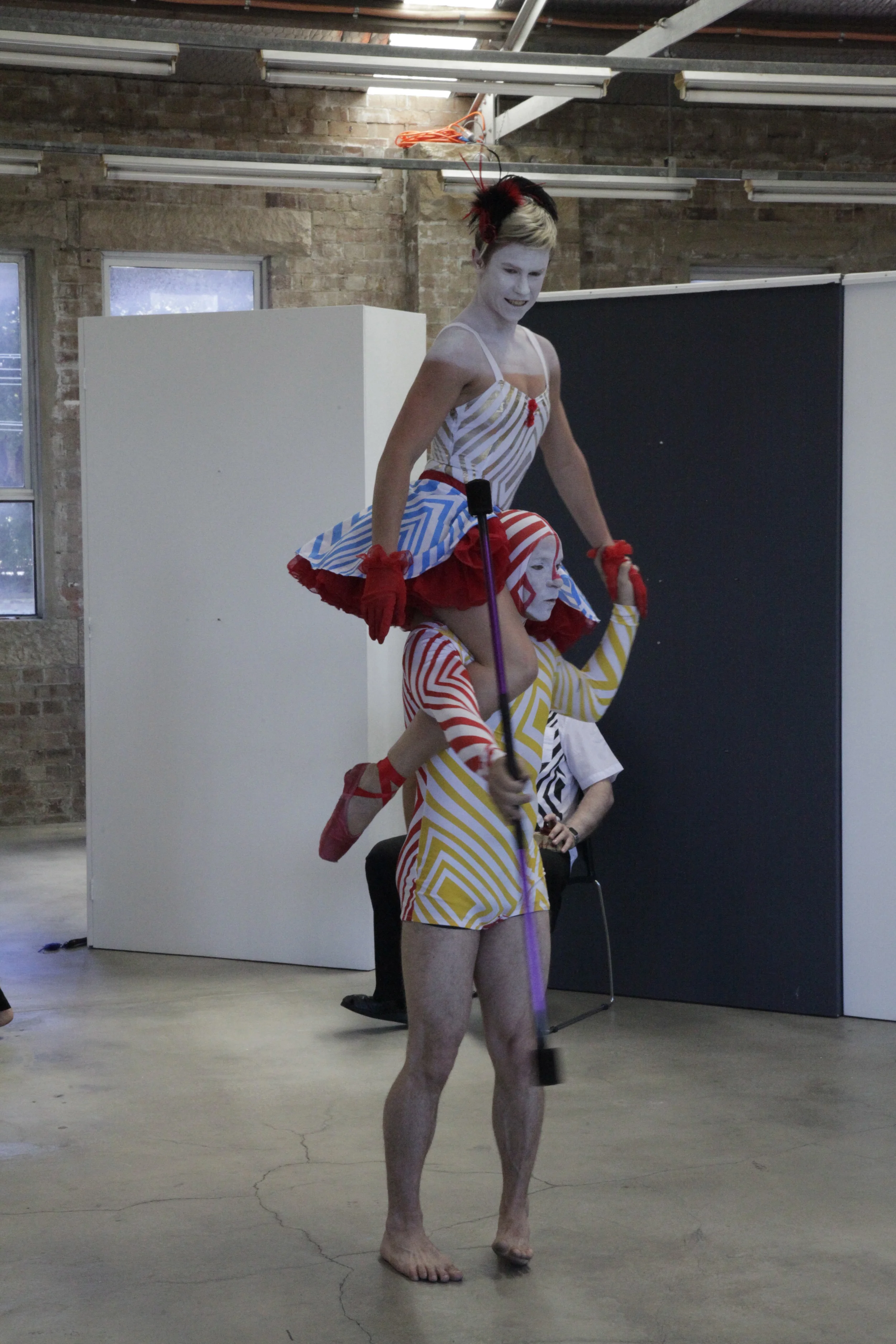 costumes for TRAVELING COLONY by Brook Andrew
