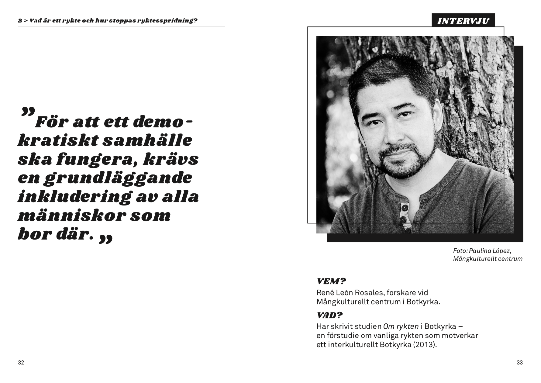 Intervju med René León Rosales