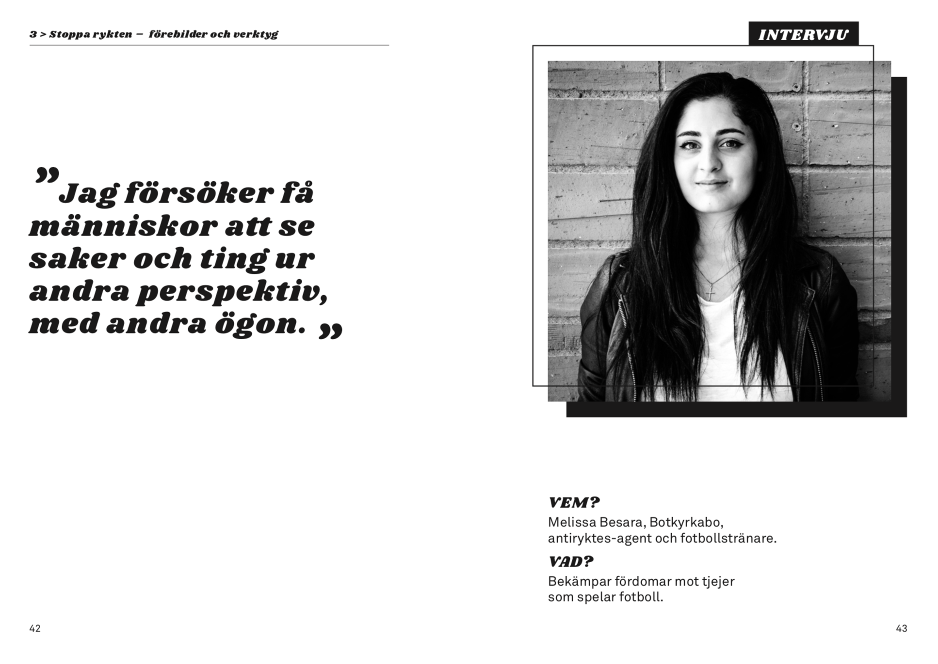 Intervju med Melissa Besara