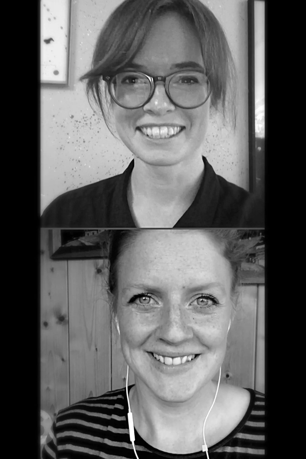 Malin Leth of Circulous (top) and Evelina Lundqvist of The Good Tribe (bottom).