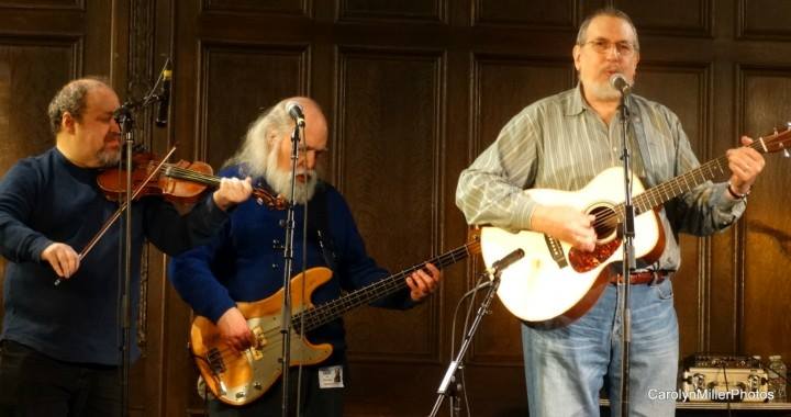  Playing with David Bromberg and Larry Cohen at Gene Shay's 80th birthday/retirement concert. March 2015 