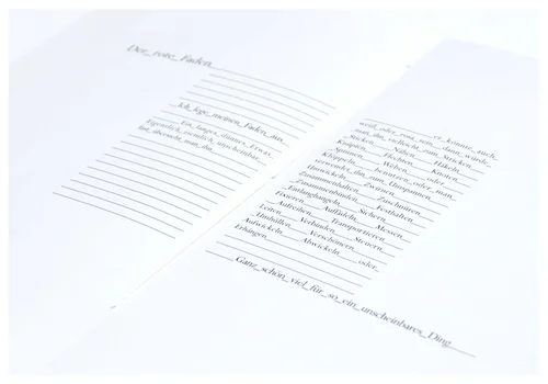 Diplomarbeit Christina Pauls "Der rote Faden"