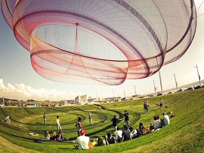 Janet Echelman - Knoten