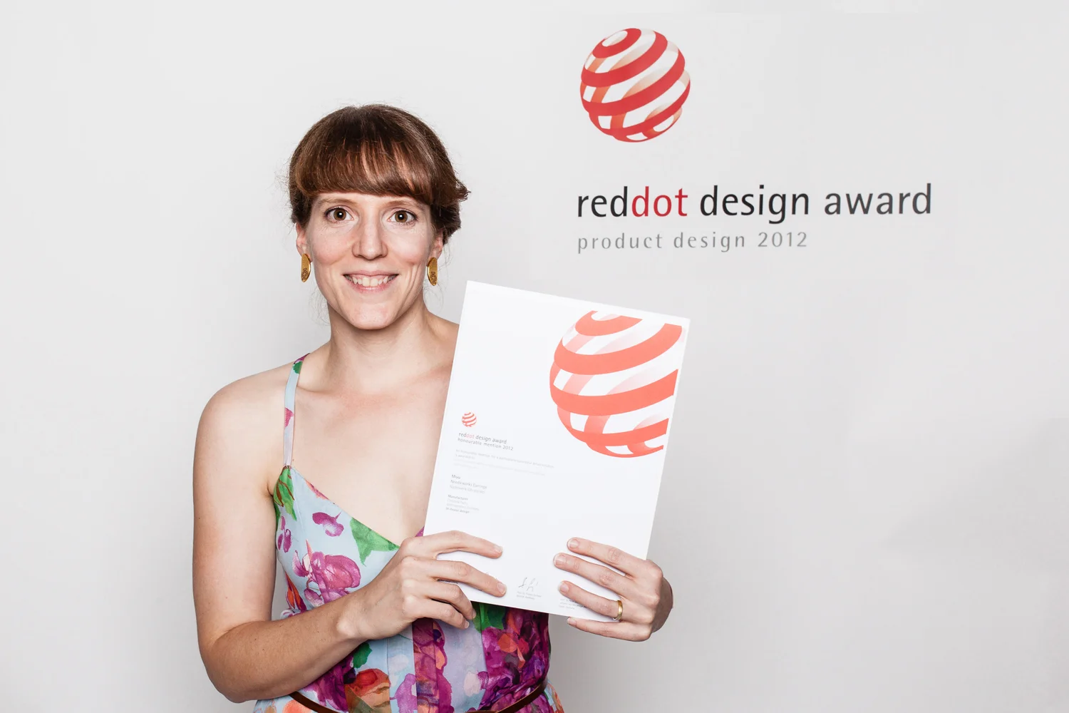 Christina Pauls ausgezeichnet mit dem Red Dot Design Award