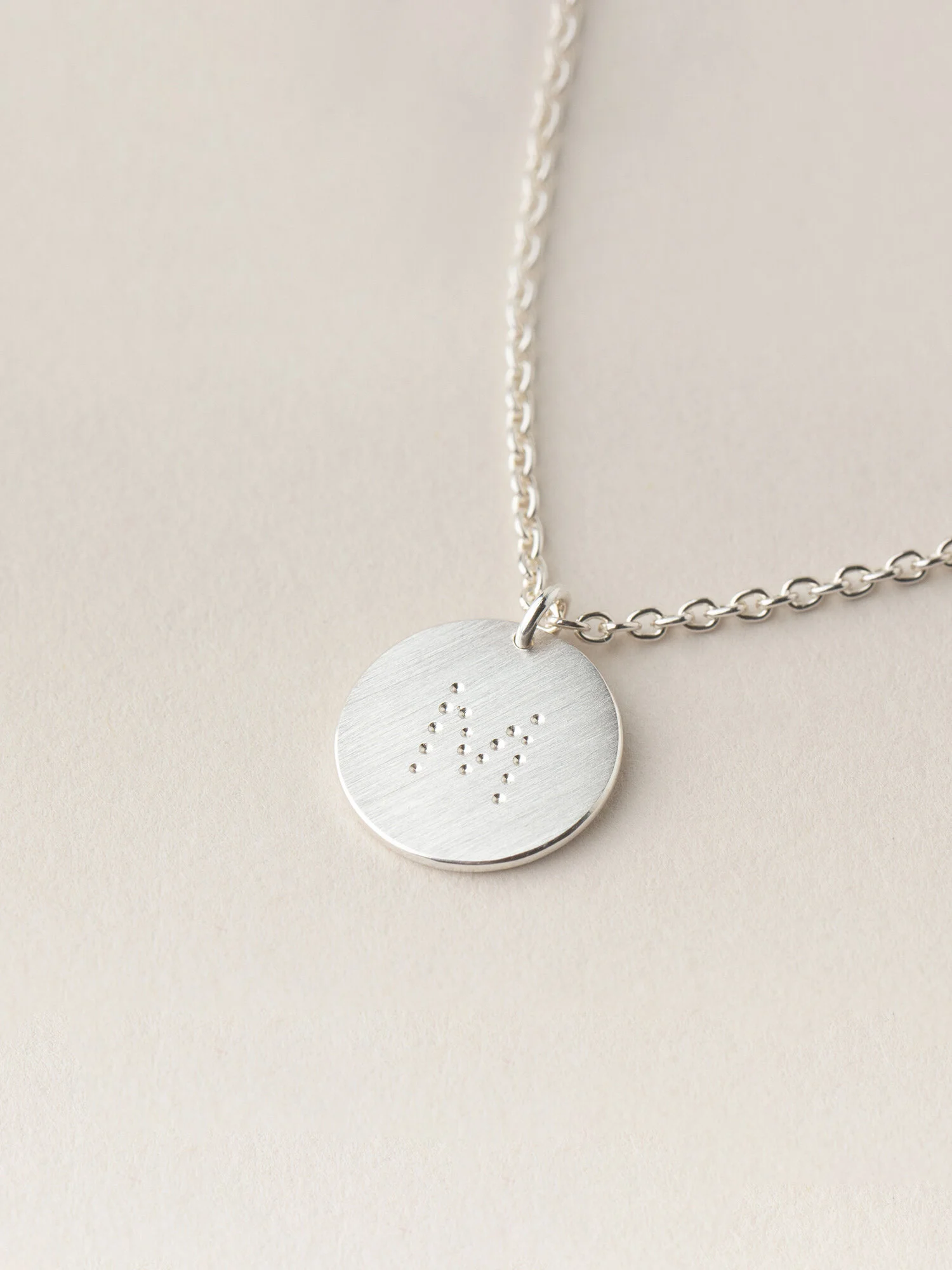 Buchstabenanhänger in 925 Silber