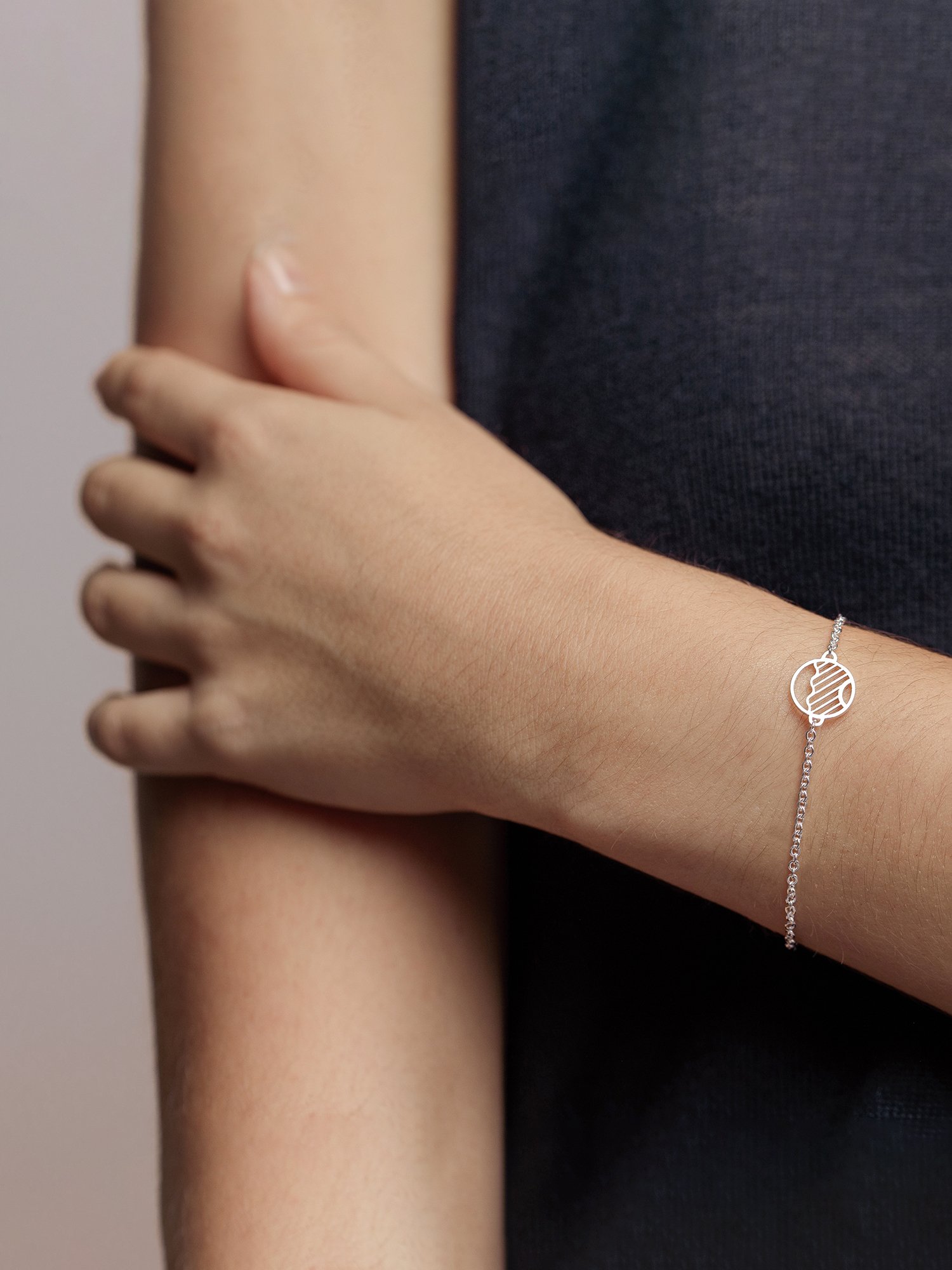  Armband Kamo in 925 Silber 