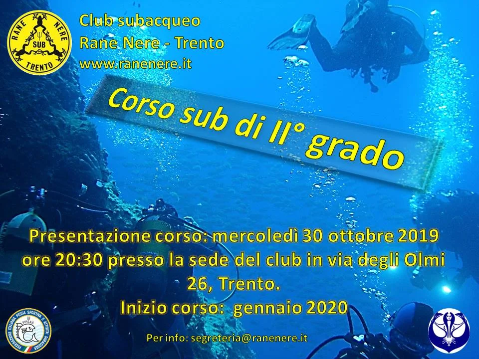 Corso SUB II° grado