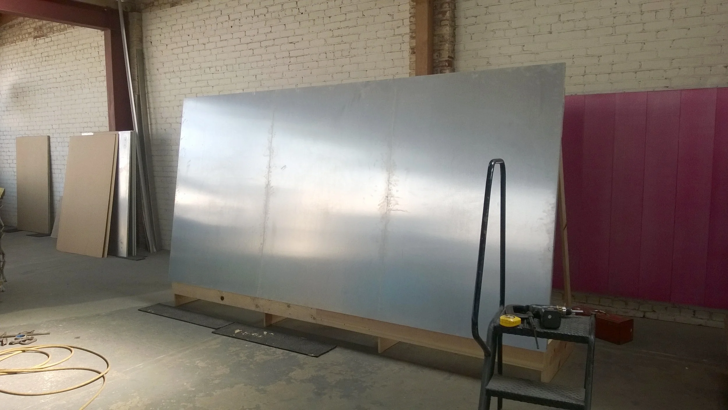 Panel fabrication complete