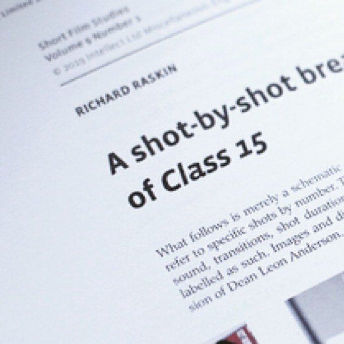 A big thank you to @intellectbooks for including #class15film in their new Short Film Studies book. It includes the script, an analysis, interview and a shot by shot breakdown of the short. To order, see link in bio. DM us for 50% off discount detail
