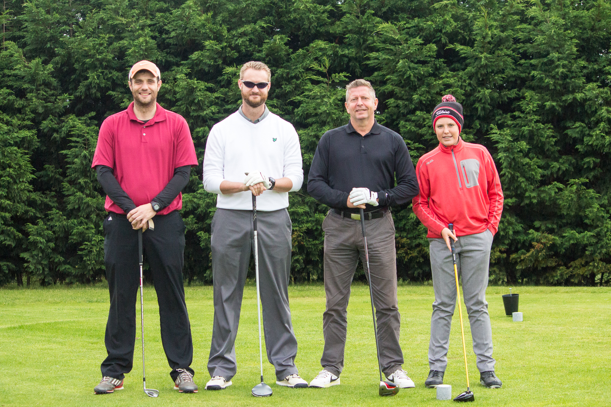 Greensomes Final, Dave & Andy Robbins, vs Mike Huzzard and Lewis Hunt