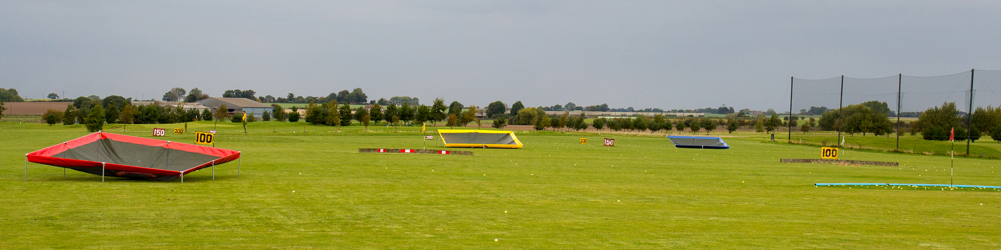 New driving range targets
