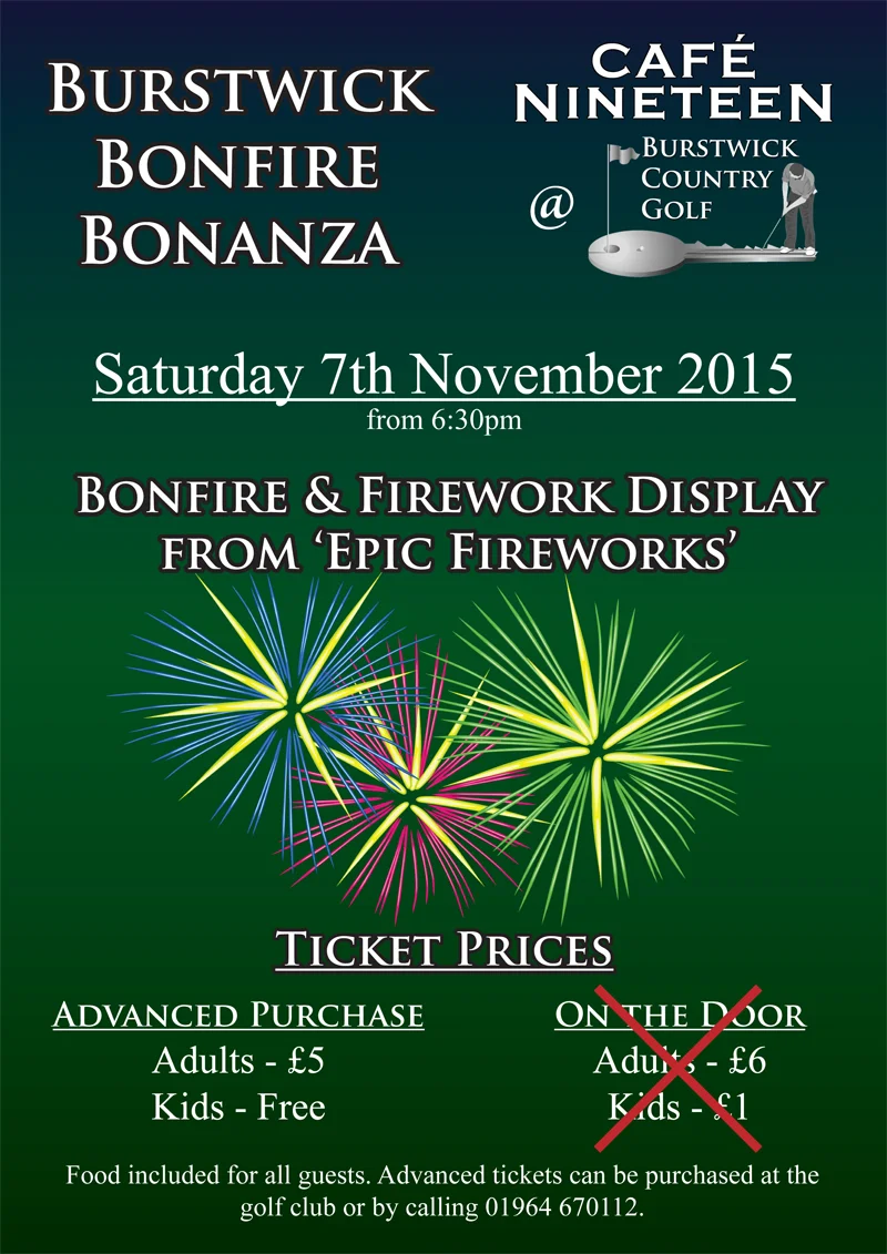 Bonfire and Fireworks Night