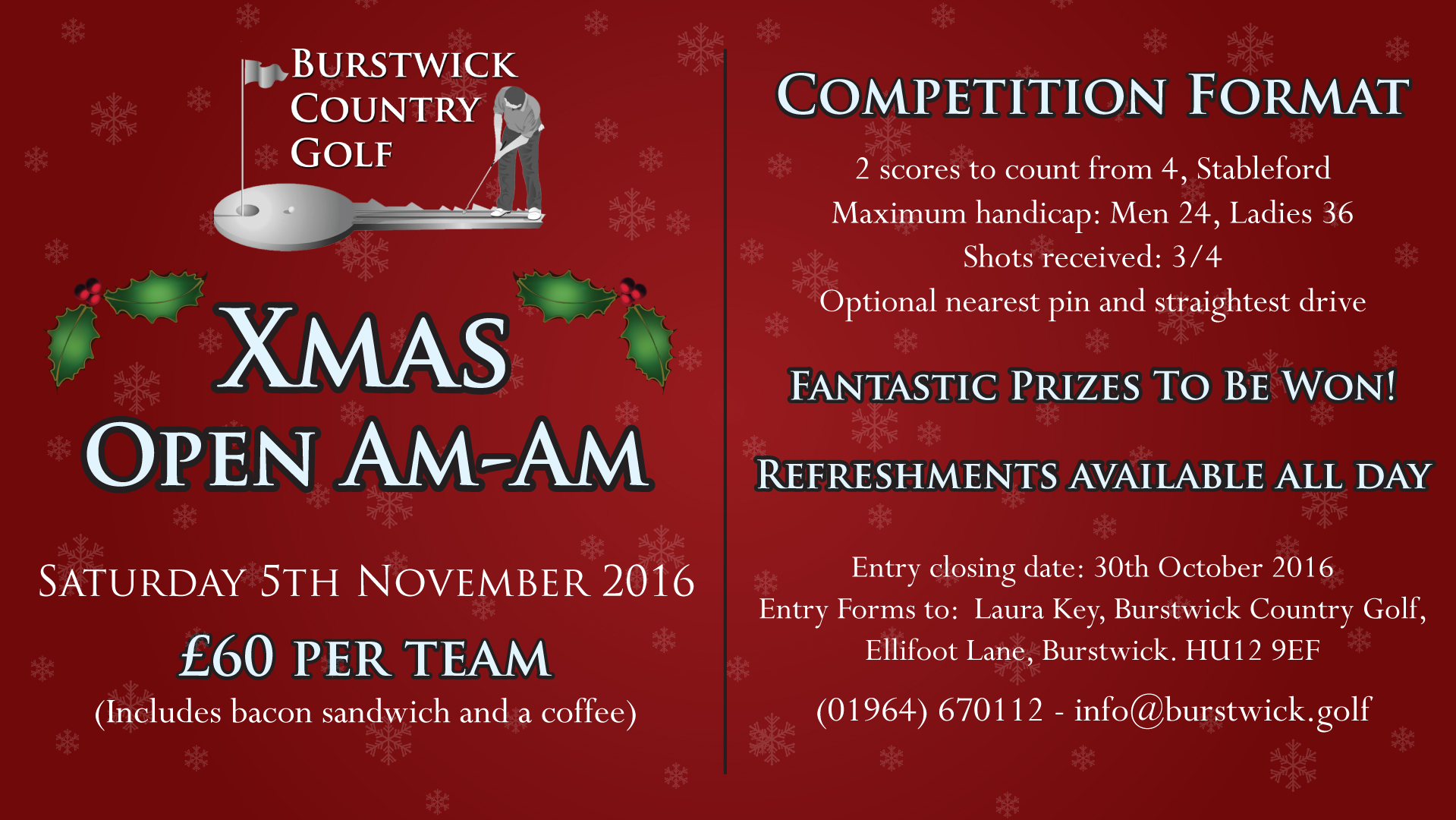 Christmas Open Am-Am