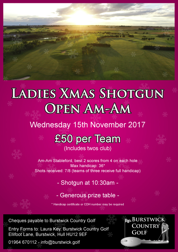 Ladies Xmas Shotgun Open Am-Am