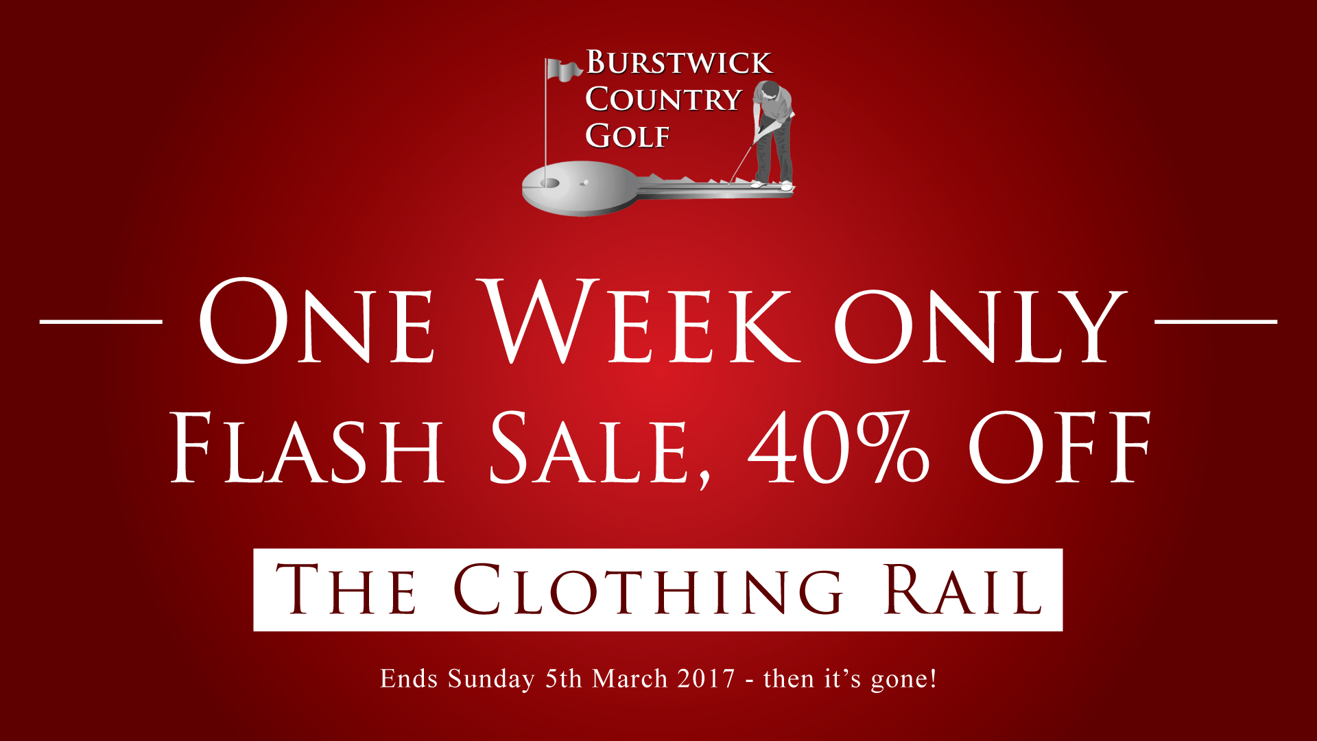 Pro shop clothing flash sale