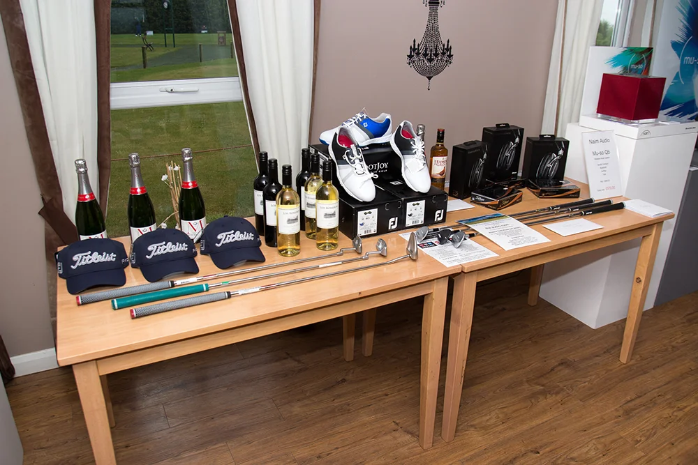 Audio Room Pro-Am Amateur Prize Table worth over £2,500