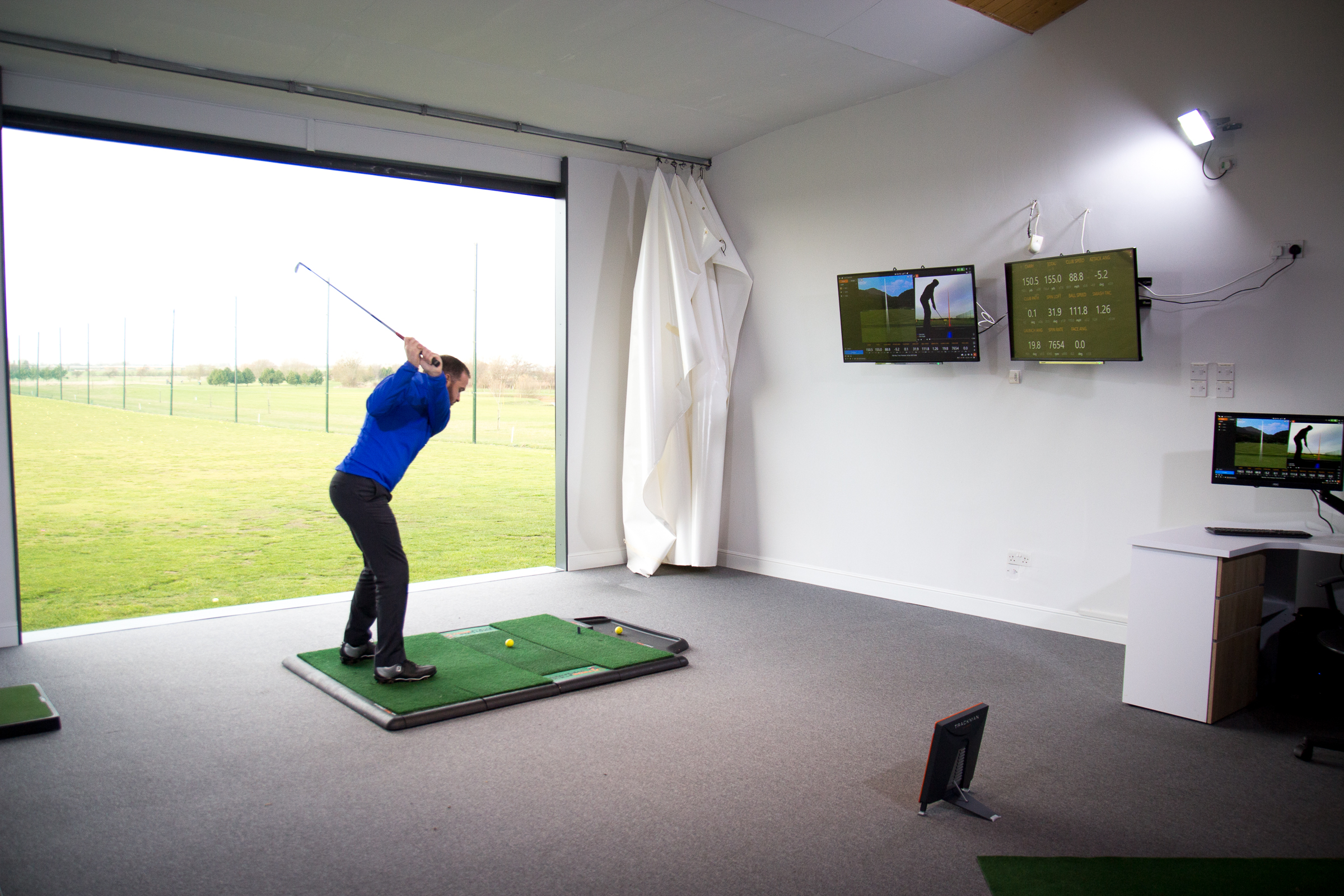Matt Daley’s Trackman Golf Studio
