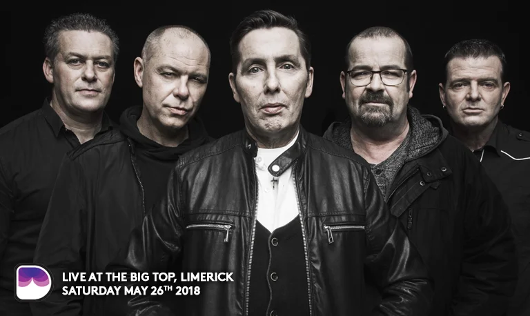 The Feel No Shame Tour will see the band perform their best known hits in the unique setting of Limerick's Milk Market 