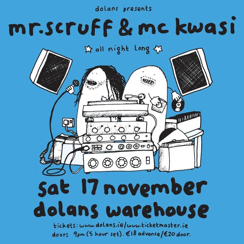Dolans announce Limerick return of Manchester-based DJ Mr Scruff