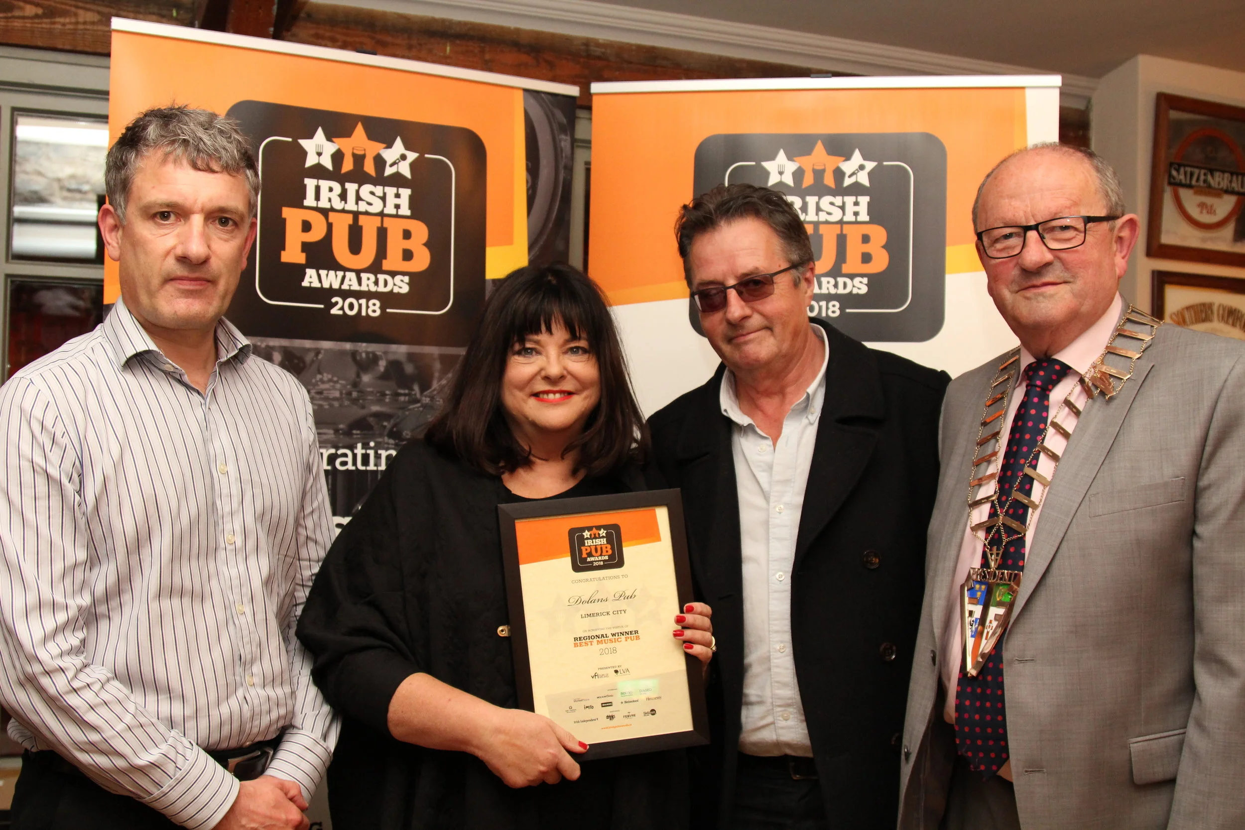 Limerick a winner as Dolans take home regional Irish Pub Award