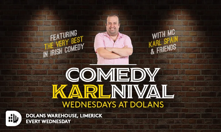 Karl Spain set to host new weekly Karlnival Comedy Club at Dolans Warehouse