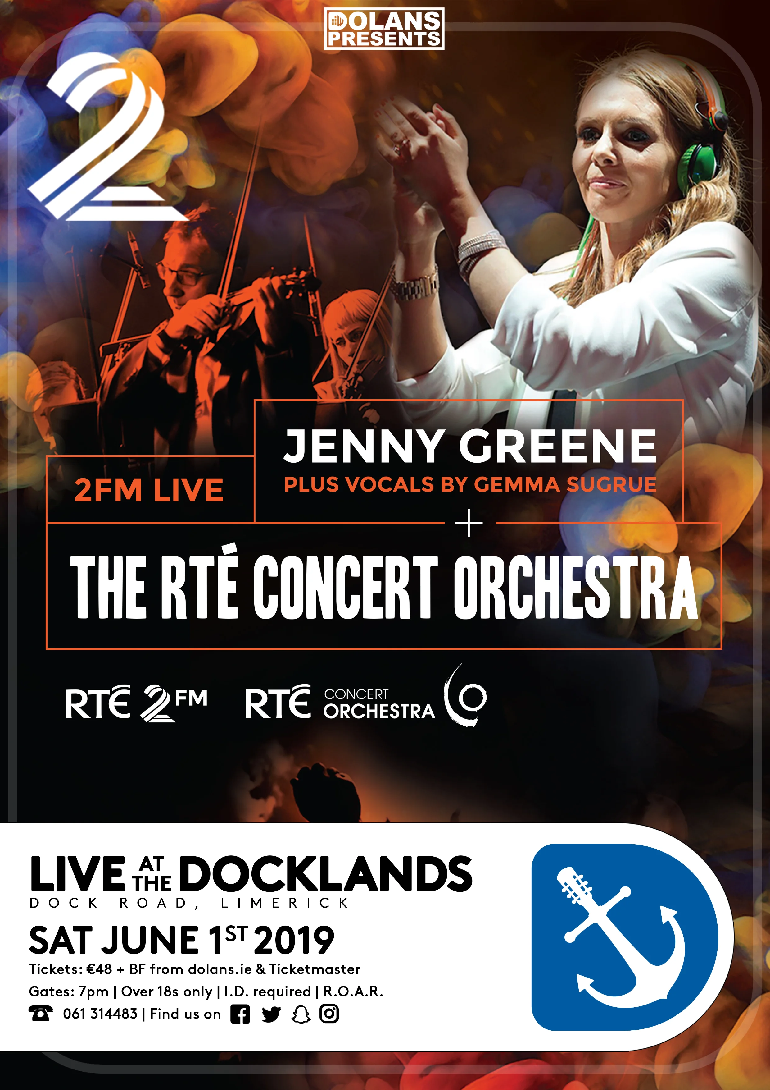 Tickets €52 plus booking fee - (strictly over 18's)