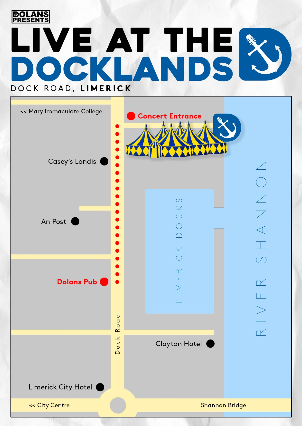 Dolans Presents announce further details of Limerick's Live at the Dockland series